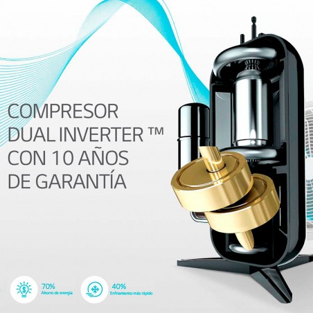 SPLIT LG S4-W18KL31A INVERTER CON WIFI 5200W F/C