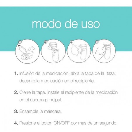 NEBULIZADOR ULTRASÓNICO MAVERICK MESH