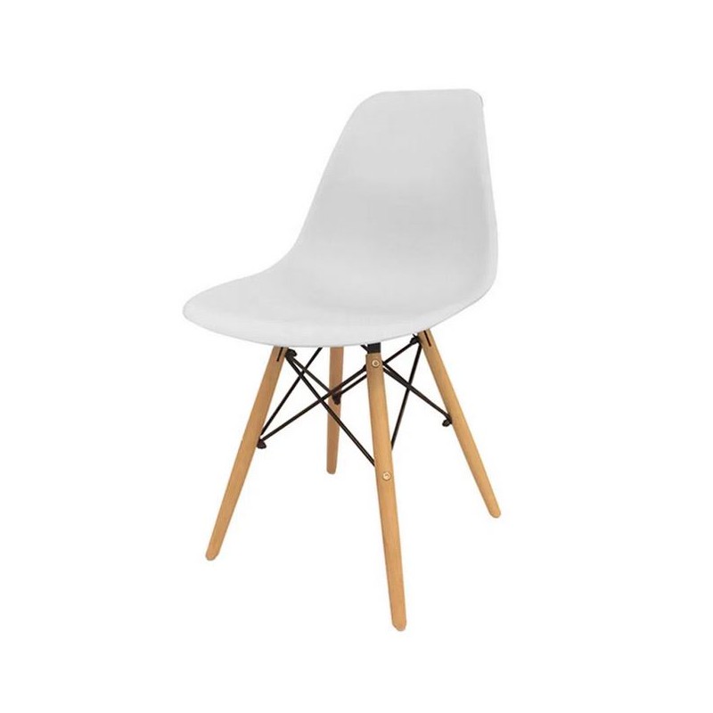 SILLA EAMES F901000 BLANCA