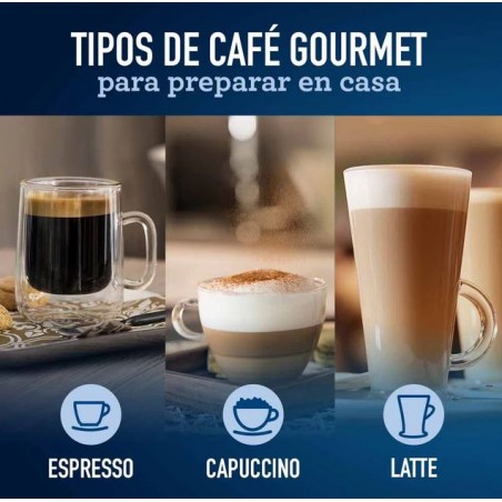 CAFETERA ESPRESSO OSTER 15 BARES SILVER