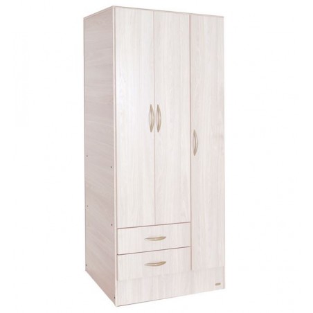 PLACARD BASE 3 PUERTAS 2 CAJONES GRIS