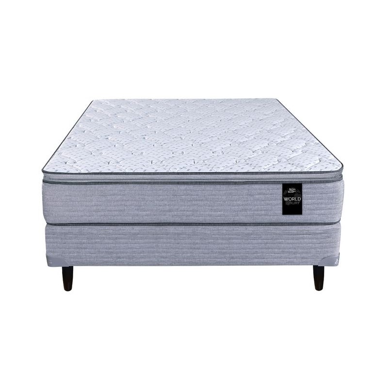 COLCHÓN + SOMMIER KING KOIL KENSINGTON RESORTES...