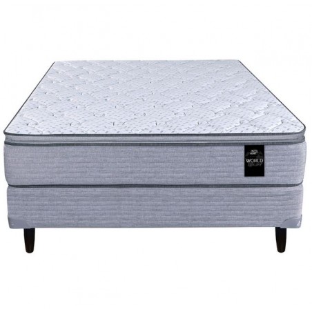 COLCHÓN + SOMMIER KING KOIL KENSINGTON RESORTES 140x190