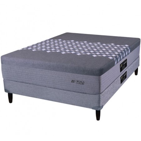 COLCHÓN + SOMMIER KING KOIL KINGSBURY RESORTES 140x190