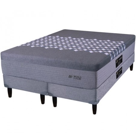 COLCHÓN + SOMMIER KING KOIL KINGSBURY RESORTES 160x200