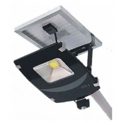 REFLECTOR ATOMLUX CON PANEL SOLAR RECARGABLE