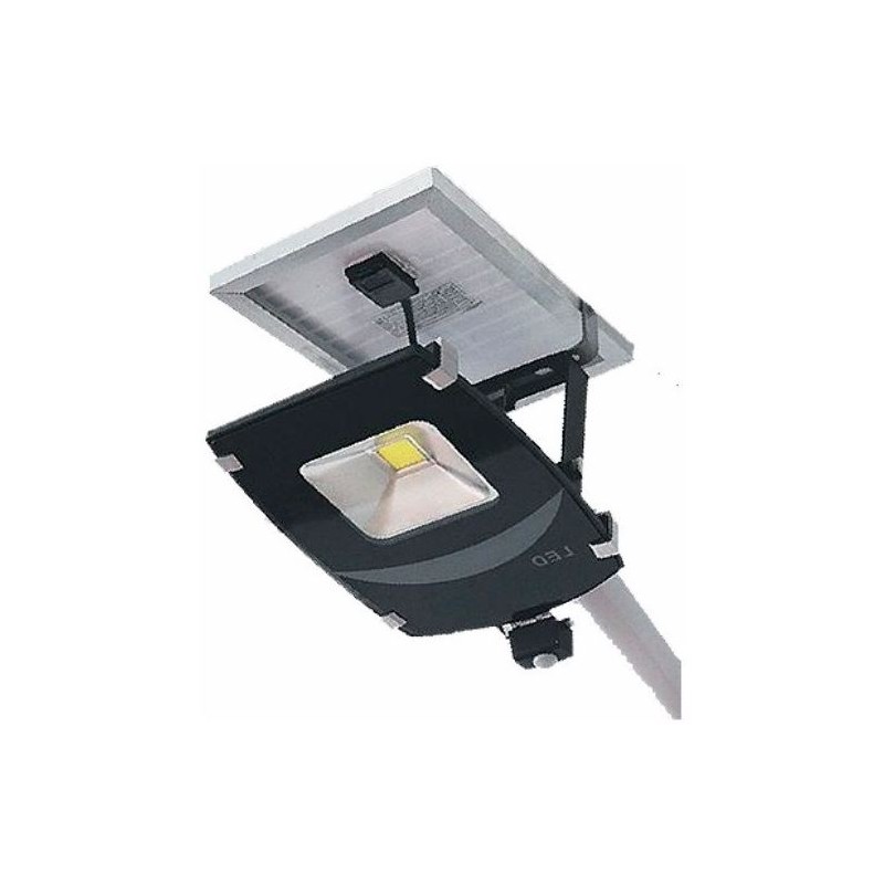 REFLECTOR ATOMLUX CON PANEL SOLAR RECARGABLE