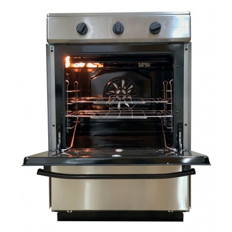 COCINA ELÉCTRICA FLORENCIA CON PLACA VITROCERÁMICA TÁCTIL EN HORNALLAS