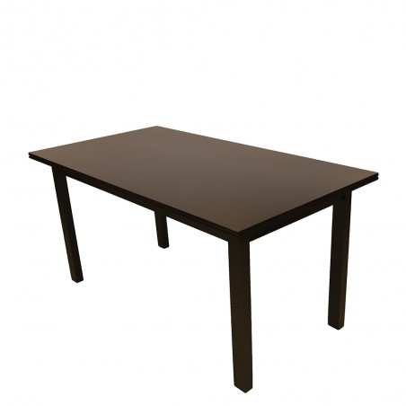 JUEGO DE MESA CÓRDOBA 1.60X0.80 + 6 SILLAS SOL TAPIZADAS