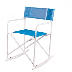 SILLÓN DE HAMACA AZUL