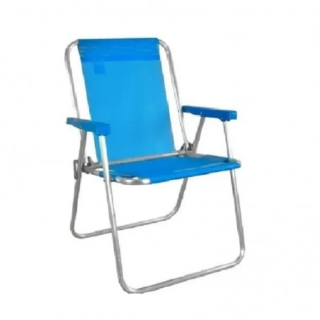 SILLÓN SOL ALUMINIO AZUL