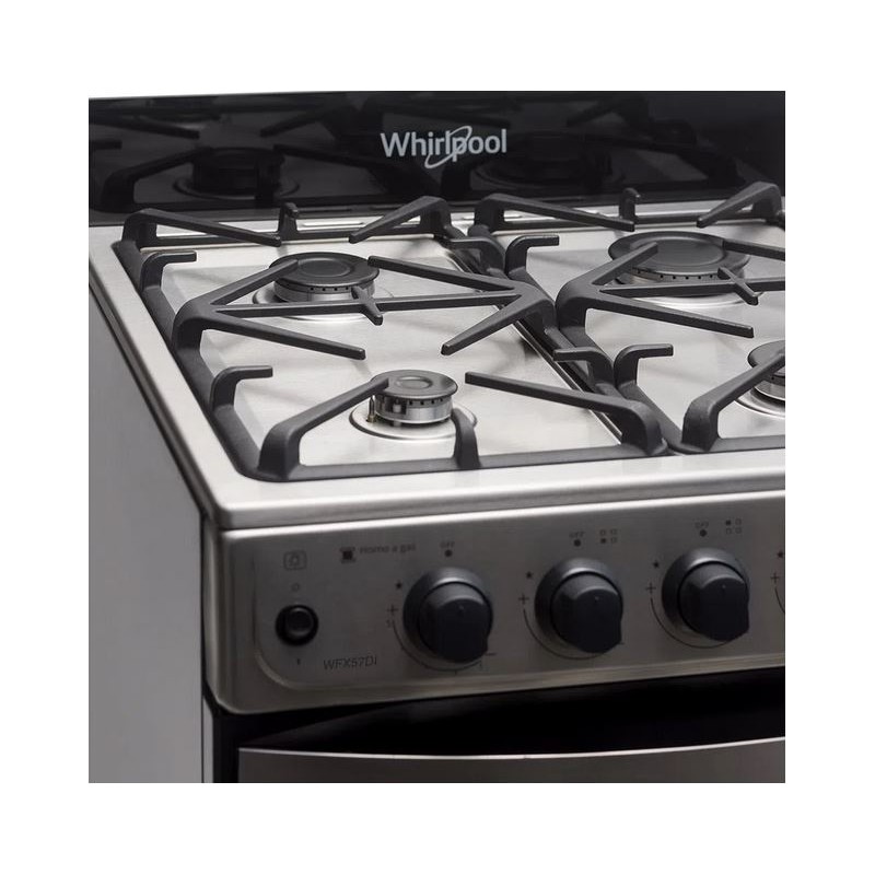 COCINA WHIRLPOOL WFX57DI INOXIDABLE MULTIGAS