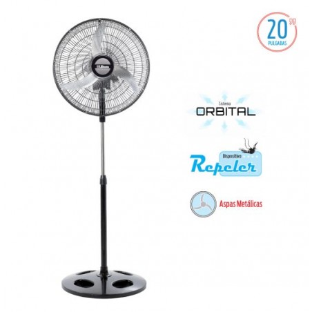 VENTILADOR DE PIE LILIANA 20" VPM2016 ORBITAL