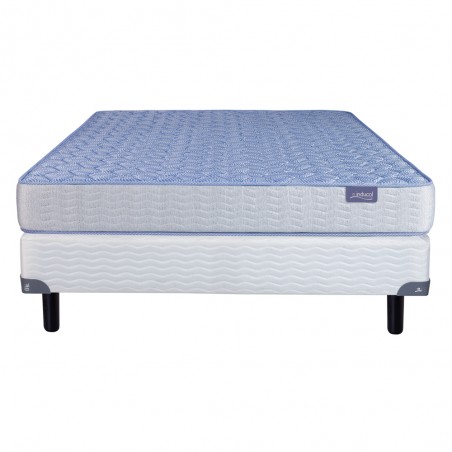 COLCHÓN + SOMMIER INDUCOL APP ESPUMA 140X190X24