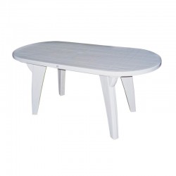 MESA LAURY CHICAGO 170x80 BLANCA