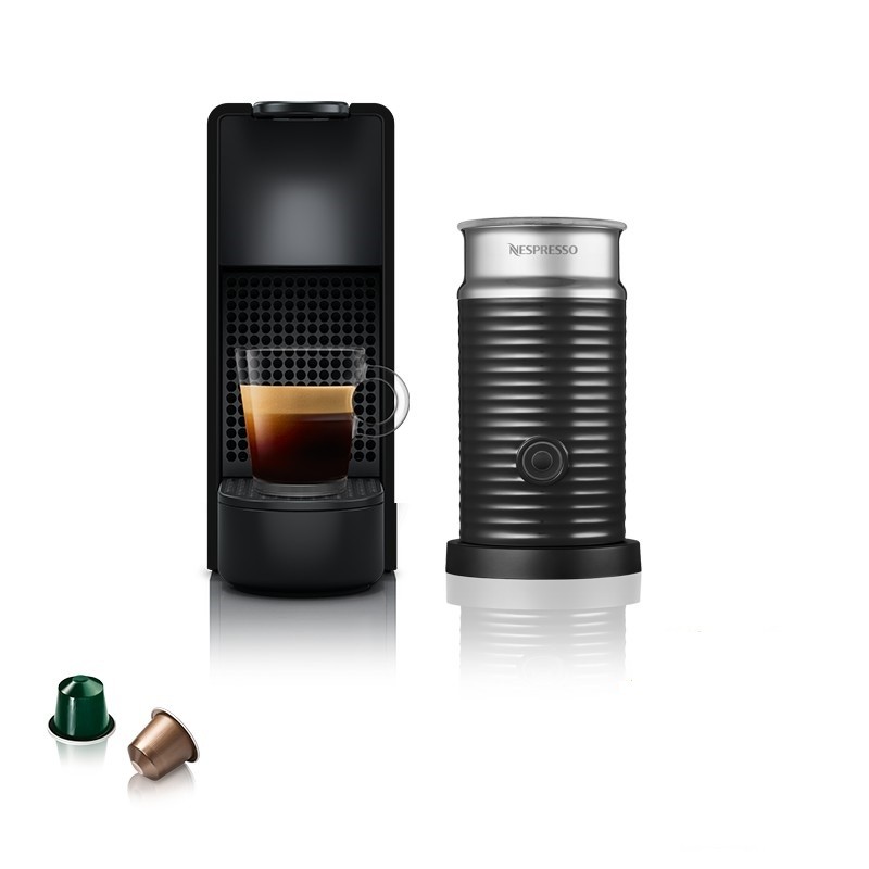 CAFETERA NESPRESSO ESSENZA MINI BLANCA + AEROCCINO