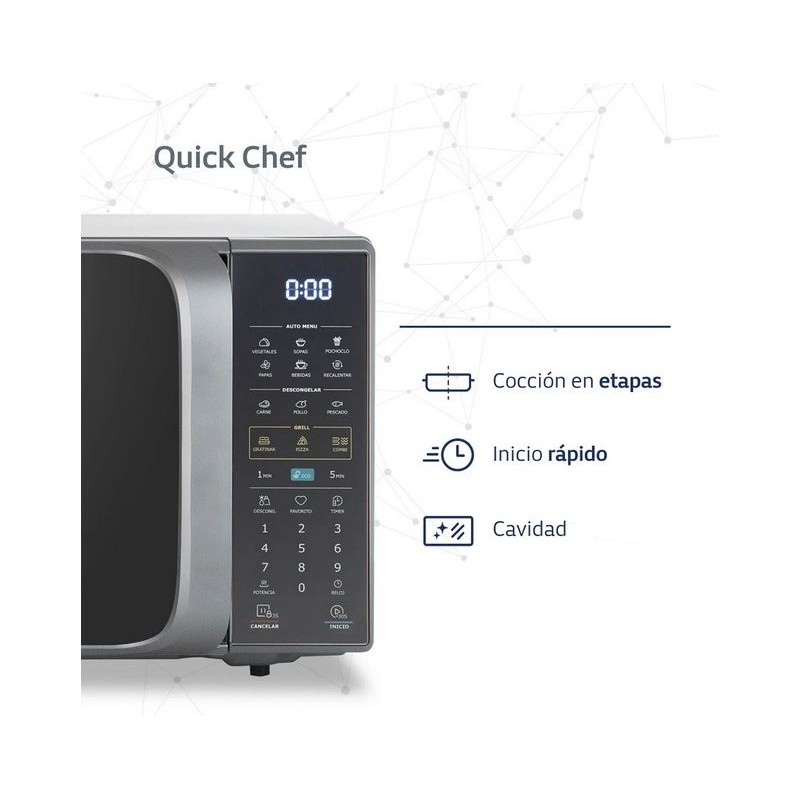 MICROONDAS BGH B120DS20 20LT