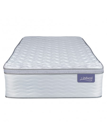 COLCHÓN + SOMMIER INDUCOL DATA PT RESORTES 90X190
