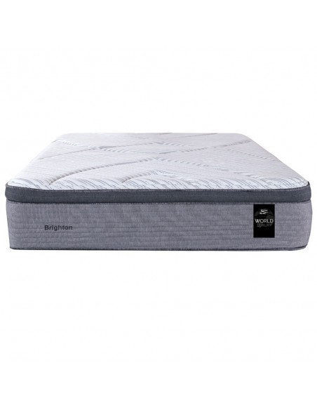 COLCHÓN + SOMMIER KING KOIL BRIGHTON RESORTES TEJIDO DE PUNTO 160x200