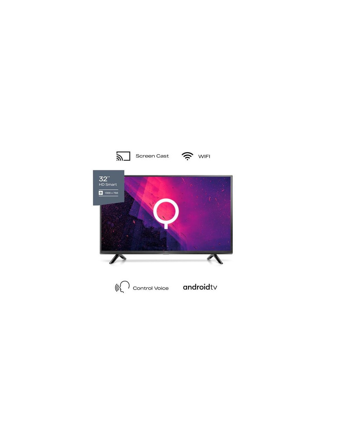Smart Tv Quint 32 Pulgadas Qt2-32android Hd Android - QUINT TV LED