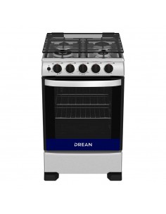 COCINA DREAN CD5507AI MULTIGAS CON TAPA INOXIDABLE