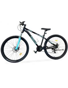 BICI RANDERS CASUS NEGRO CON TURQUESA R29