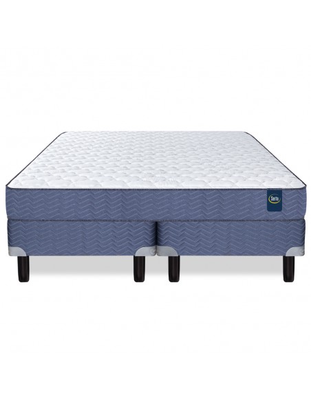 COLCHÓN + SOMMIER SERTA INDIANA RESORTES 160X200