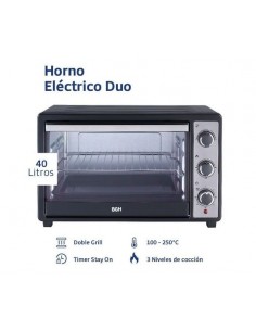 HORNO ELÉCTRICO BGH PNH048328 40LT