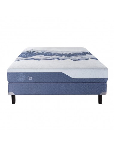 COLCHÓN + SOMMIER SERTA LUISIANA RESORTES 140X190