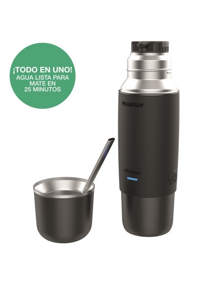 TERMO ELÉCTRICO PARA AUTO PEABODY PE-ETL500 NEGRO