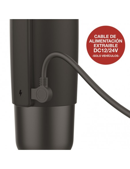 TERMO ELÉCTRICO PARA AUTO PEABODY PE-ETL500 NEGRO