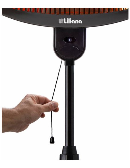 CALEFACTOR DE EXTERIOR LILIANA DE PIE/PARED CUARZO CIPIE 2000W