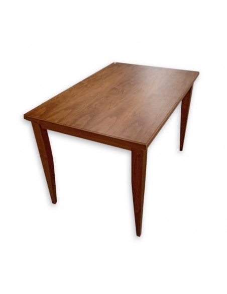 JUEGO DE MESA CÓRDOBA 1.20 + 4 SILLAS TAPIZADAS CEDRO