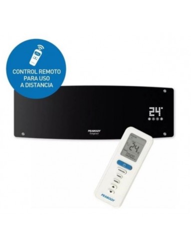 CALOVENTOR DE PARED PEABODY CV20N DIGITAL NEGRO