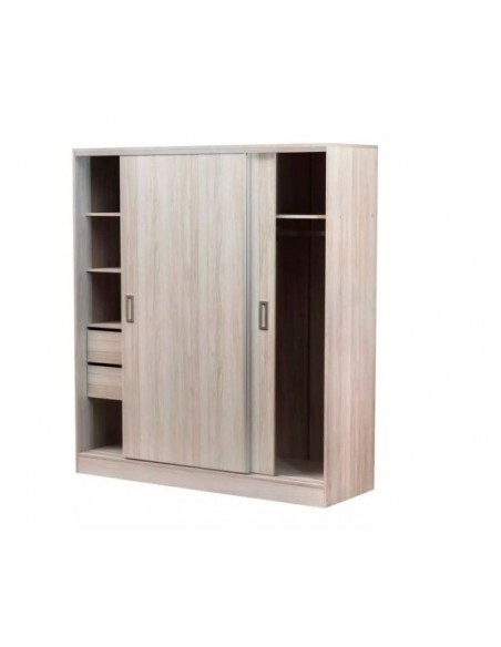 PLACARD 2 PUERTAS CORREDIZAS MARFIL