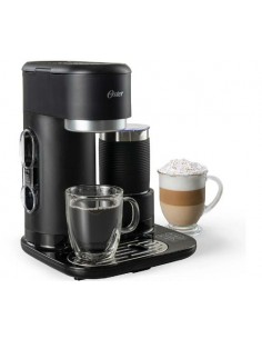 CAFETERA LATTE OSTER CON ESPUMADOR DC02B 4 EN 1