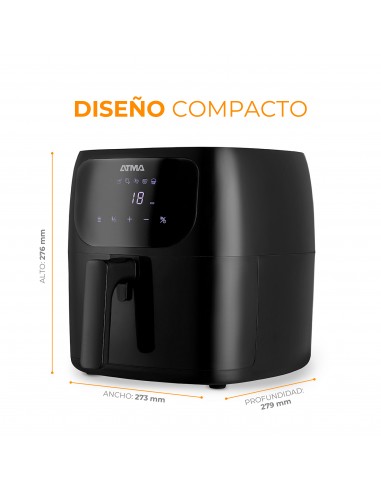 FREIDORA DE AIRE ATMA DIGITAL FR60ARB 6.5LT