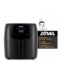 FREIDORA DE AIRE ATMA DIGITAL FR60ARB 6.5LT