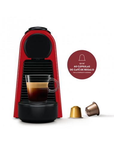 CAFETERA NESPRESSO ESSENZA MINI ROJA