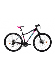 BICI PERETTI SLP 10 PRO LADY NEGRO CELESTE ROSA