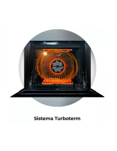 HORNO ELÉCTRICO EMPOTRABLE LONGVIE HE1500XF 56LT