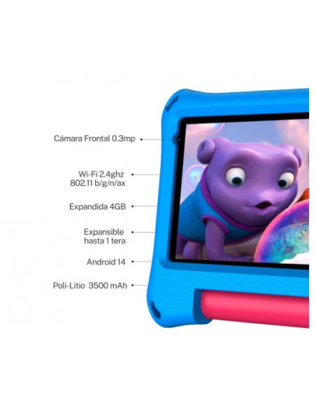TABLET X-VIEW PROTON KIDS 7" AZUL