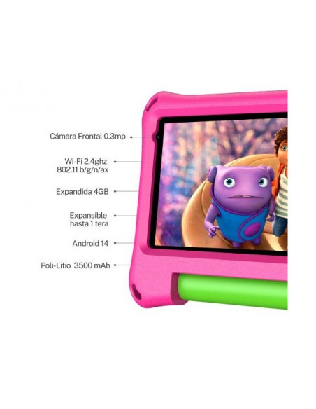 TABLET X-VIEW PROTON KIDS 7" ROSA