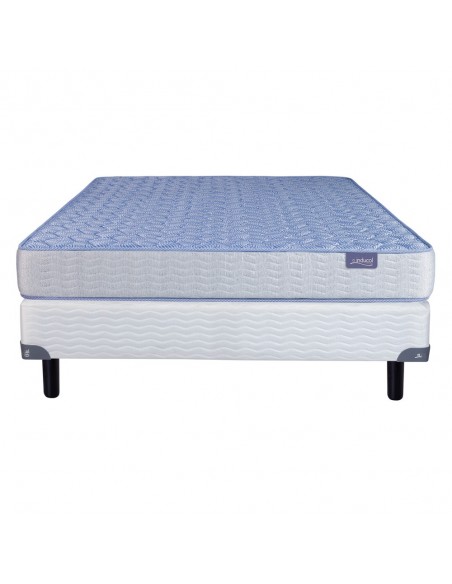 COLCHÓN + SOMMIER INDUCOL APP ESPUMA 140X190X20