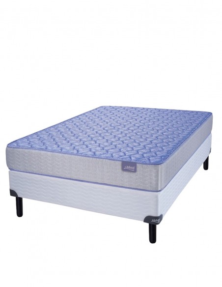 COLCHÓN + SOMMIER INDUCOL APP ESPUMA 140X190X20