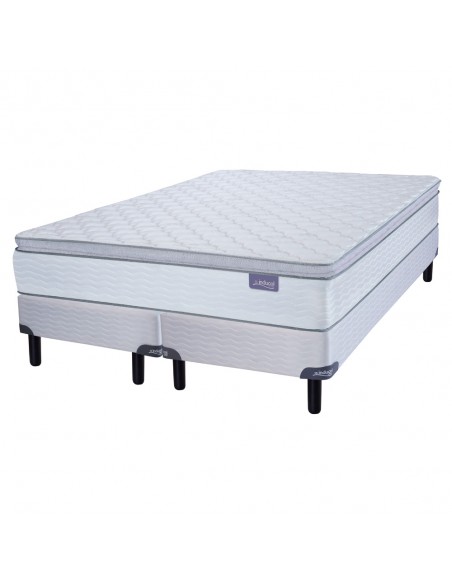 COLCHÓN + SOMMIER INDUCOL DATA PT RESORTES 160X200