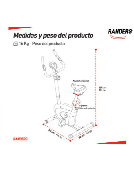 BICICLETA RANDERS FIJA ARG-161