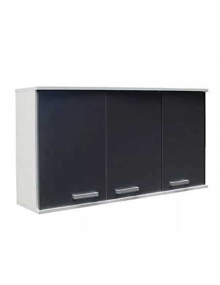 ALACENA 1.40M BLANCO GRIS GRAFITO