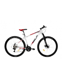 BICI SLP 10 PRO 2025 T20 R29 BLANCO NEGRO Y ROJO