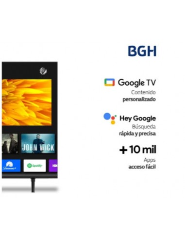 SMART TV BGH 50" B5024US6G 4K